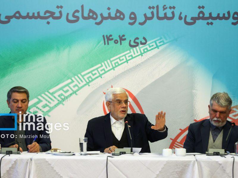 سخنان معاون اول رئیس جمهور در دیدار با هنرمندان