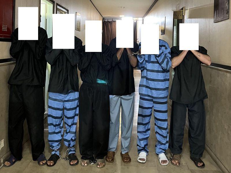 دستبند پلیس بر دستان ۲۵ تخریبگر اموال شخصی و دولتی در شیراز