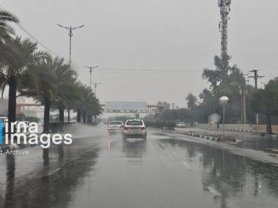 تداوم فعالیت سامانه بارشی در بوشهر/ ثبت ۲۹.۸ میلیمتر بارش در بهرگان دیلم