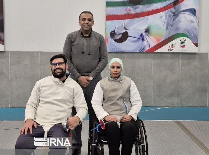 درخشش پاراشمشیربازان فارس؛ ۲ سهمیه اردوی تیم ملی در مسیر آسیایی ژاپن