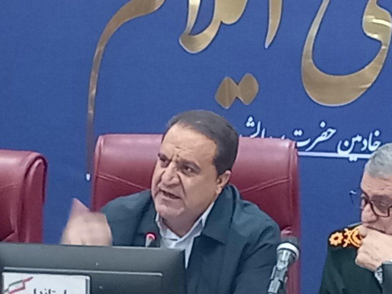 استاندار ایلام: معیشت، سلامت و مسکن اولویتهای سهگانه استان است