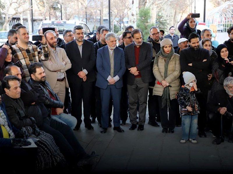 خانواده آقای هاشمی میزبان وزیر فرهنگ