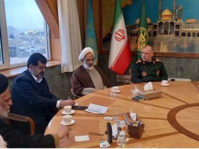 دیدار نماینده ولیفقیه در سپاه پاسداران انقلاب اسلامی با استاندار قم