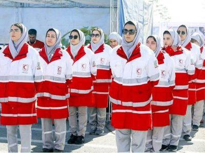 پالایش داوطلبان هلال احمر در خراسان شمالی