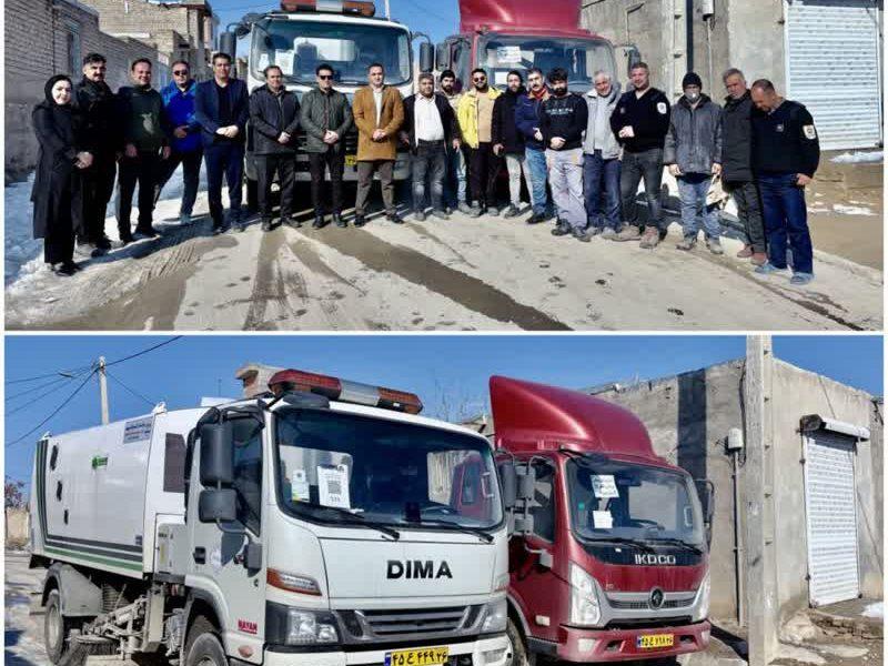 ارتقای خدمات شهری با خرید دو دستگاه خودروی خدماتی توسط شهرداری