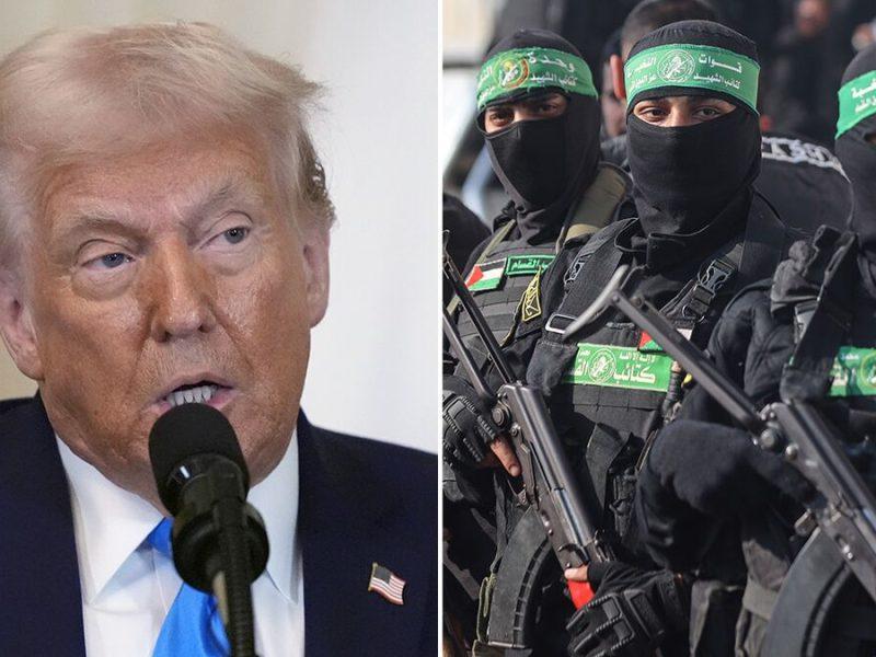 ترامپ: حماس فورا خلع سلاح شود
