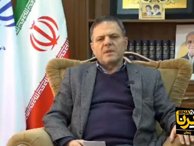استاندار: بخش قابل توجهی از وعده‌های دولت در زنجان محقق شد + فیلم