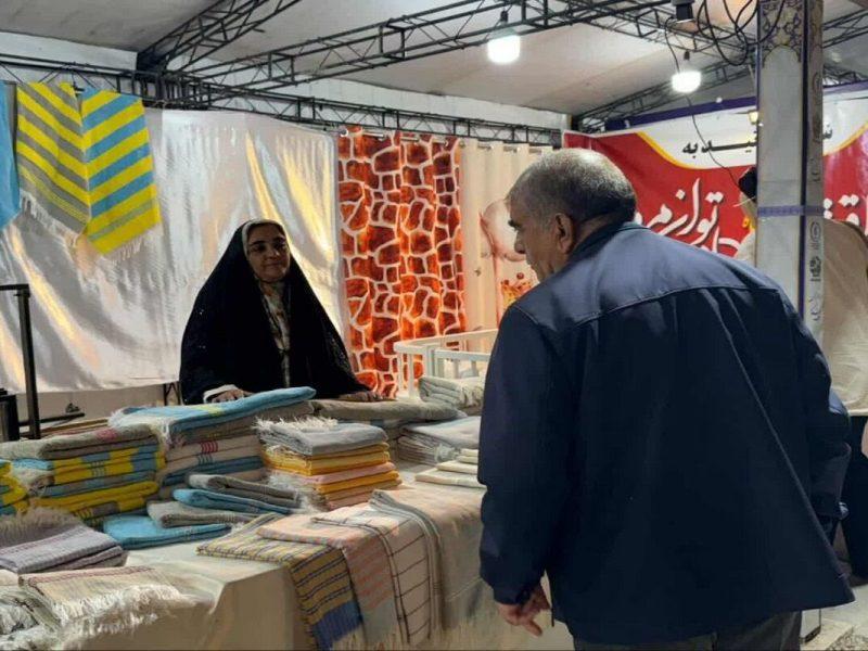 تار و پودِ برکت؛ بانویی که نان‌رسانِ ۲۵۰ خانواده شد