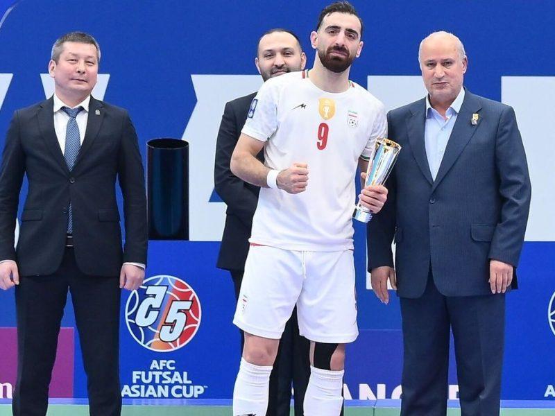 عباسی ارزشمندترین بازیکن جام ملت‌های فوتسال آسیا معرفی شد