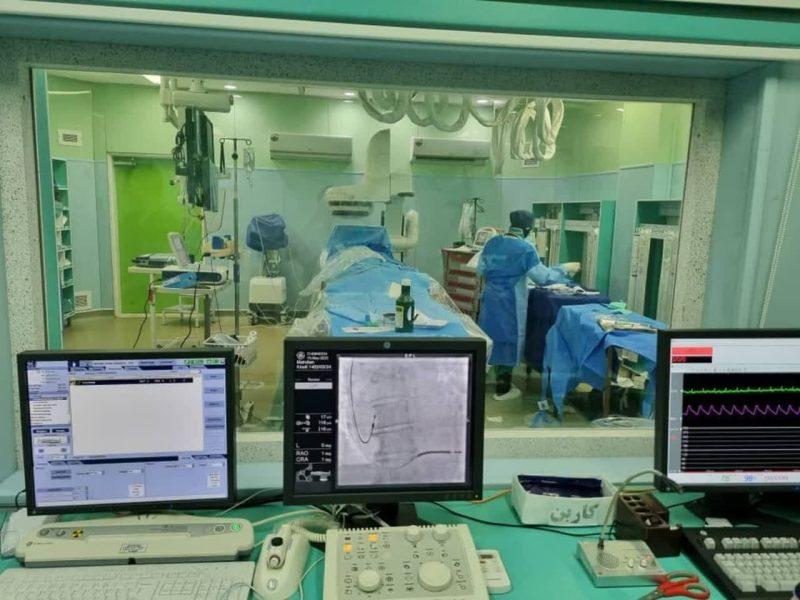 نخستین دستگاه فوق پیشرفته الکتروفیزیولوژی قلب چهارمحال و بختیاری راه‌اندازی شد