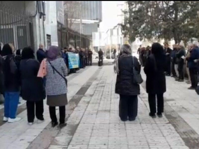 مطالبه‌گری معیشتی بازنشستگان در کرمانشاه