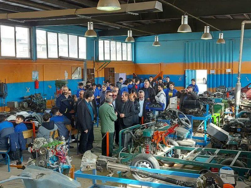 هنرستان فنی و حرفهای خلخال تولید محور شد