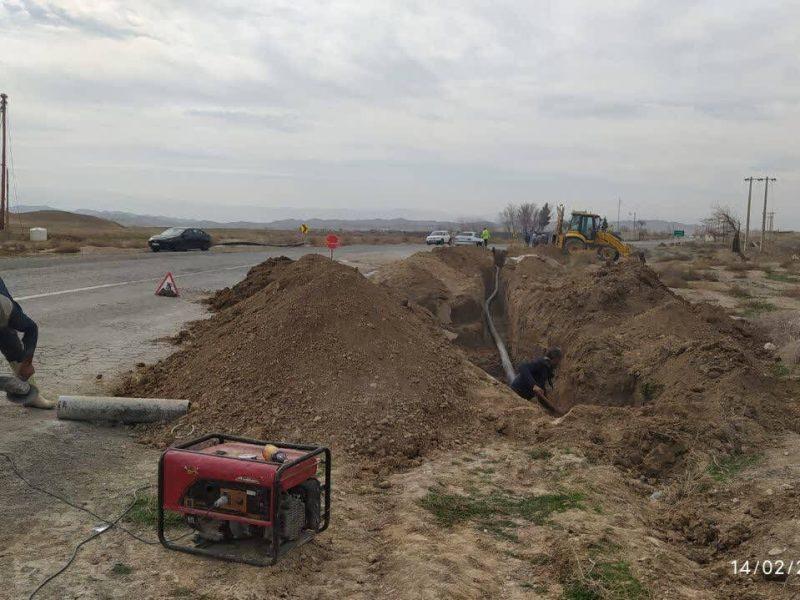 آب ۹ روستای درگز پس از چهار روز قطعی وصل شد