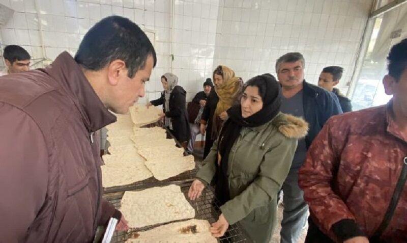 پخت نان کامل در جهانشهر سالم مراغه