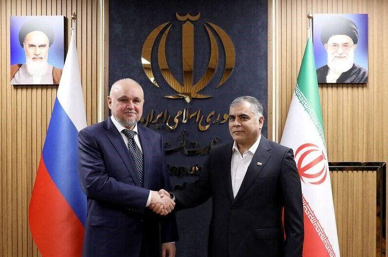 وزیر نفت ایران با همتای روس خود دیدار کرد