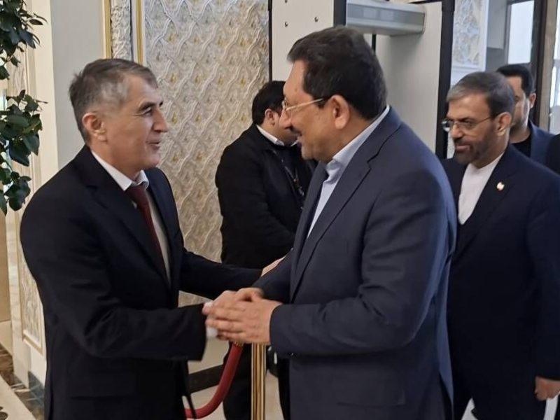 وزیر صنعت، معدن و تجارت وارد تاجیکستان شد