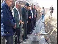 افتتاح کانال آبرسانی در دو روستای گرمک و کاستان سملقان