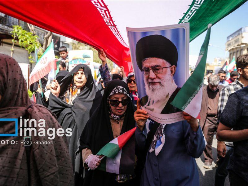 راهپیمایی روز جهانی قدس در ۱۲۰ شهر و روستای فارس برگزار می‌شود