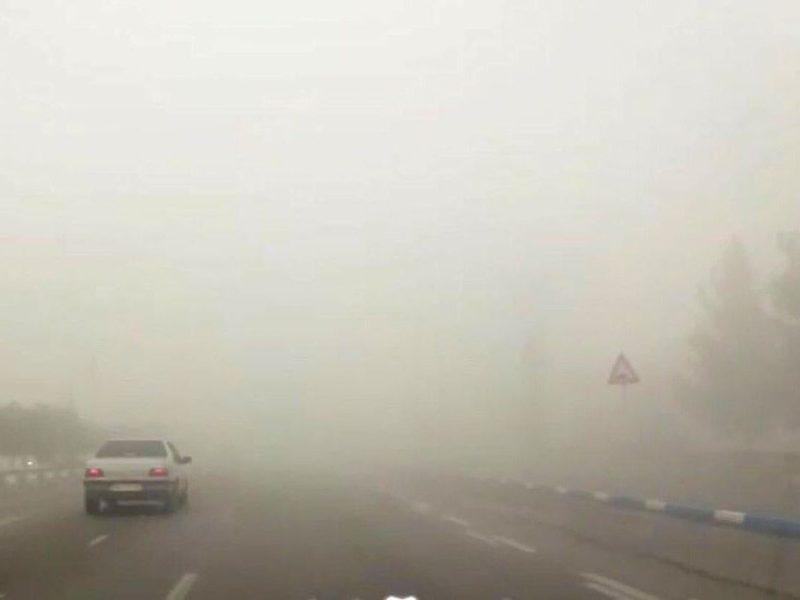 جاده بروجرد – اراک مه آلود است/رانندگان احتیاط کنند