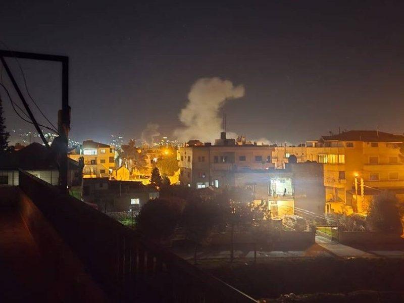 شهادت یک امدادگر و تداوم حملات هوایی و توپخانه‌ای اسرائیل به مناطق مختلف لبنان