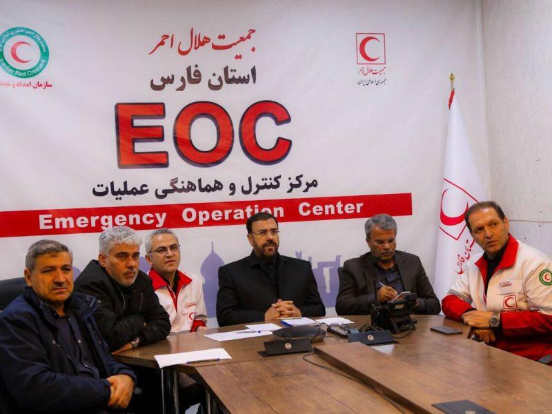 انجام ۳۶ عملیات امدادی هلال احمر از ابتدای جنگ در فارس؛ اتحاد ملی ضامن پیروزی نهایی است