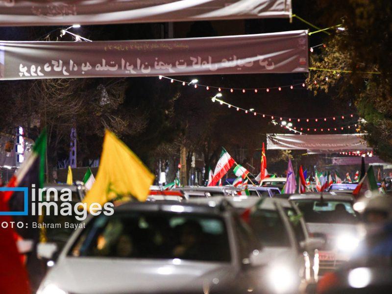 فیلم | خیابان های سبزوار میزبان کاروان‌های خودرویی