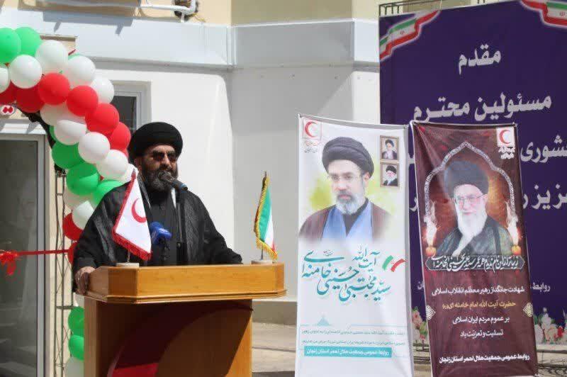 امام جمعه زنجان: فعالیت نیروهای هلال احمر در شرایط جنگی ستودنی است