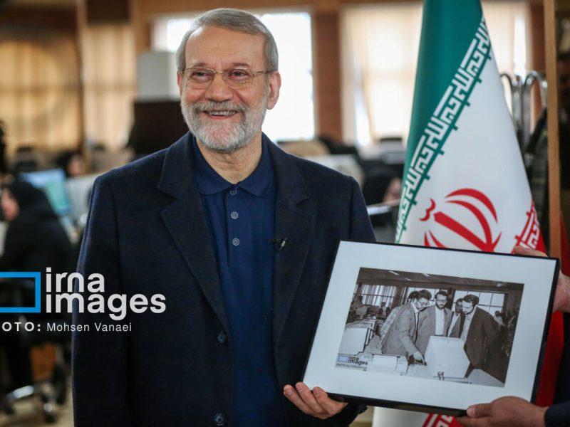 مراسم بزرگداشت شهید دکتر علی لاریجانی در قم برگزار شد
