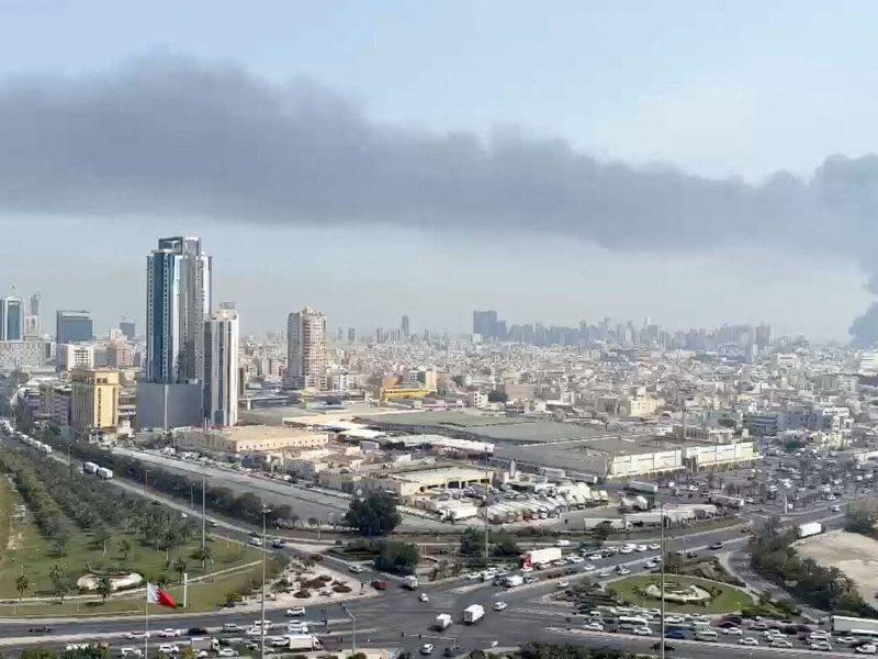 صدای چندین انفجار در بحرین و امارات به گوش رسید