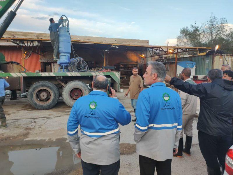 فرماندار ماهشهر: با عملیات اضطراری از آب‌گرفتگی منازل جلوگیری شد