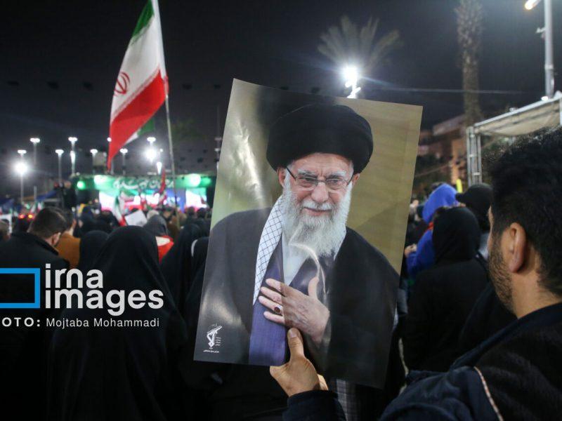 بیست و ششمین قرار شبانه مردم گیلان در میادین شهرهای مختلف| فیلم