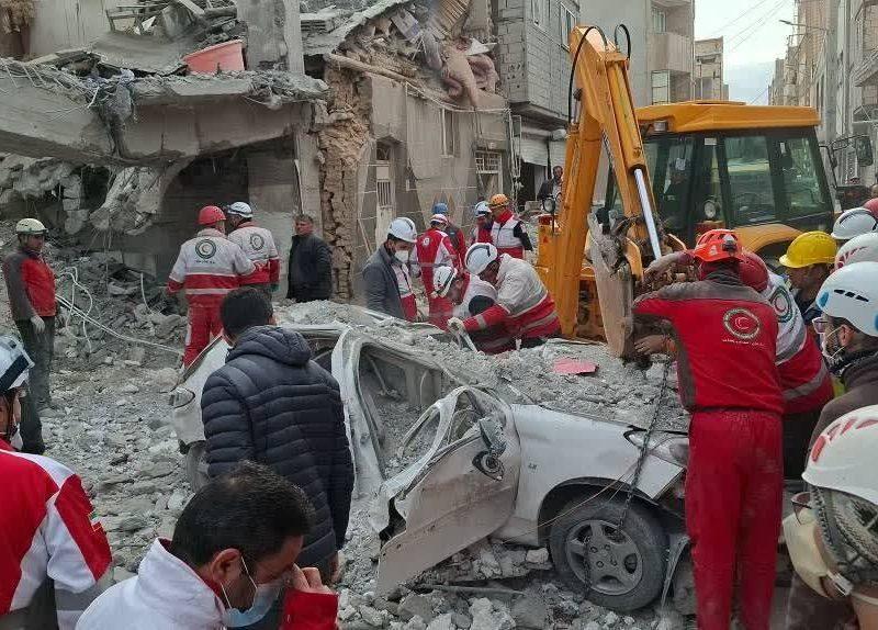 نجات ۲۰ نفر از زیر آوار توسط هلال احمر آذربایجان شرقی / ۱۷۸ ماموریت امداد و نجات