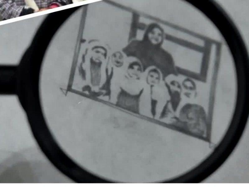  خلق کوچکترین نقاشی با موضوع جنگ رمضان از سوی هنرمند چهارمحال و بختیاری