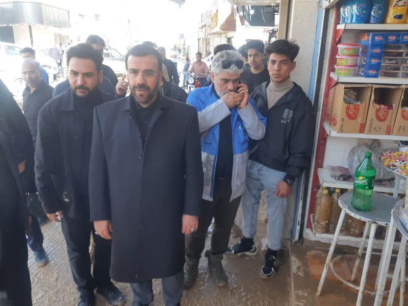 حضور استاندار فارس در مناطق سیلزده جهرم؛ دستور ویژه برای امدادرسانی سریع به حادثهدیدگان