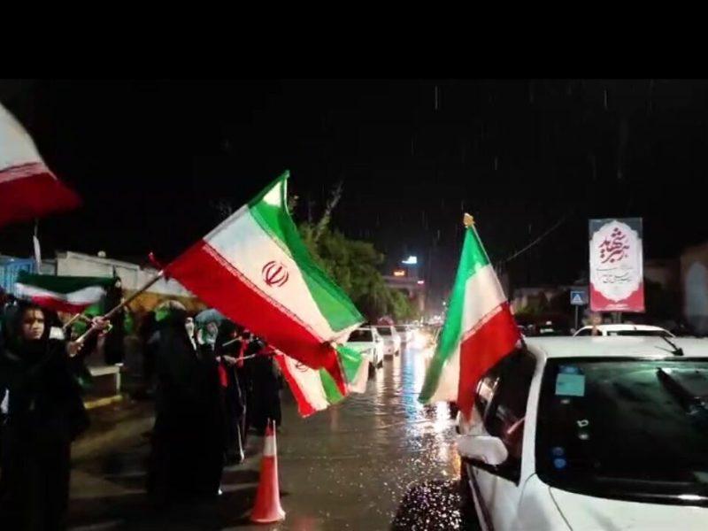 فیلم | باز بازان با ترانه…. با نواهای حماسی، با اراده باشجاعت با حضوری باصلابت و شبانه
