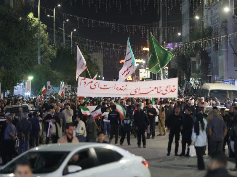 خیابان‌های جنوب غرب خوزستان میدان پشتیبانی از نیروهای مسلح