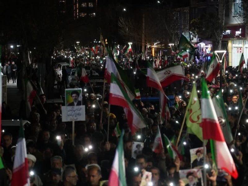 فیلم| موج بیست‌وهشتم دلدادگی به میهن در خیابان‌های بابل