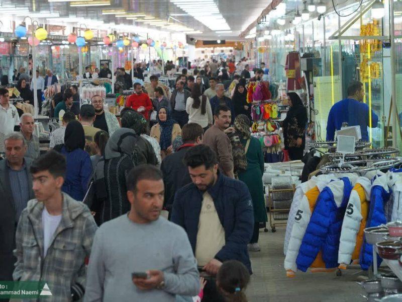 فیلم|موج سفرهای نوروزی به منطقه آزاد ارس