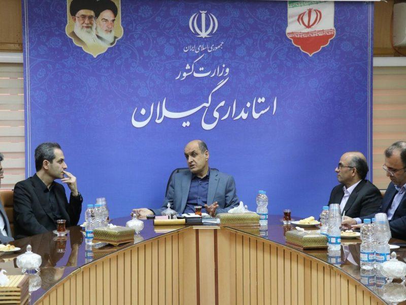 تاکید استاندار گیلان بر تسریع پروژه‌های عمرانی و مسکن