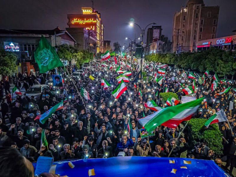 فیلم| خیابان‌های بابل در تسخیر عاشقان وطن