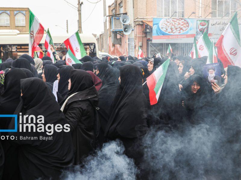 تشییع باشکوه شهید اقتدار در فسا