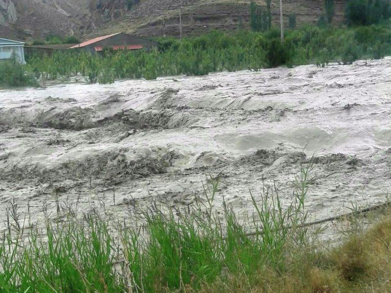 پیکر فرد مفقودی در سیل کلات در ترکمنستان پیدا شد