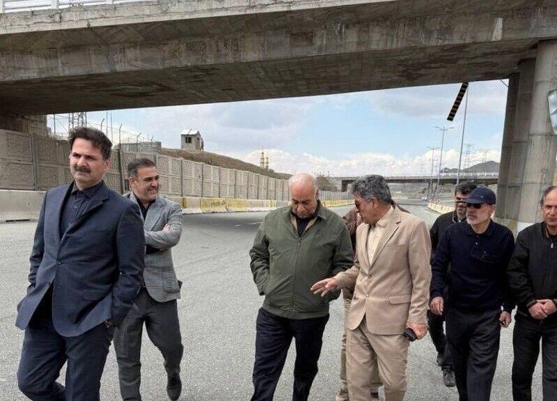 بازدید مدیرعامل شرکت ساخت از پل آسیبدیده آزادراه همت- کرج؛ بازگشایی مسیر، بهزودی