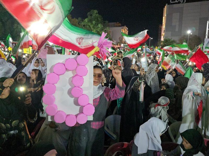 فیلم| جشن تکلیف دختران بوشهری با رجزخوانی برای دشمن آمریکایی- صهیونی