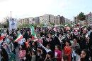 اجتماع بزرگ دختران ایران در بجنورد