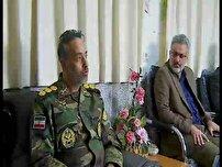 دیدار مدیر کل صدا و سیمای خراسان شمالی با فرمانده تیپ شهید دلجویان ارتش