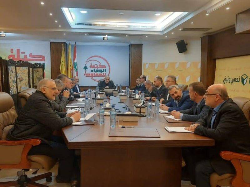 فراکسیون حزب‌الله، تحریم مقامات سیاسی و نظامی لبنان توسط آمریکا را به‌شدت محکوم کرد