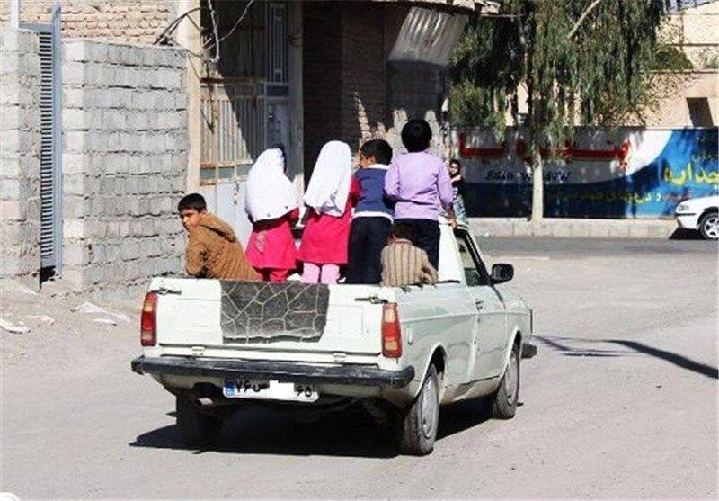هشدار پلیس راه خوزستان درباره جابه‌جایی مسافر در وانت‌بارها