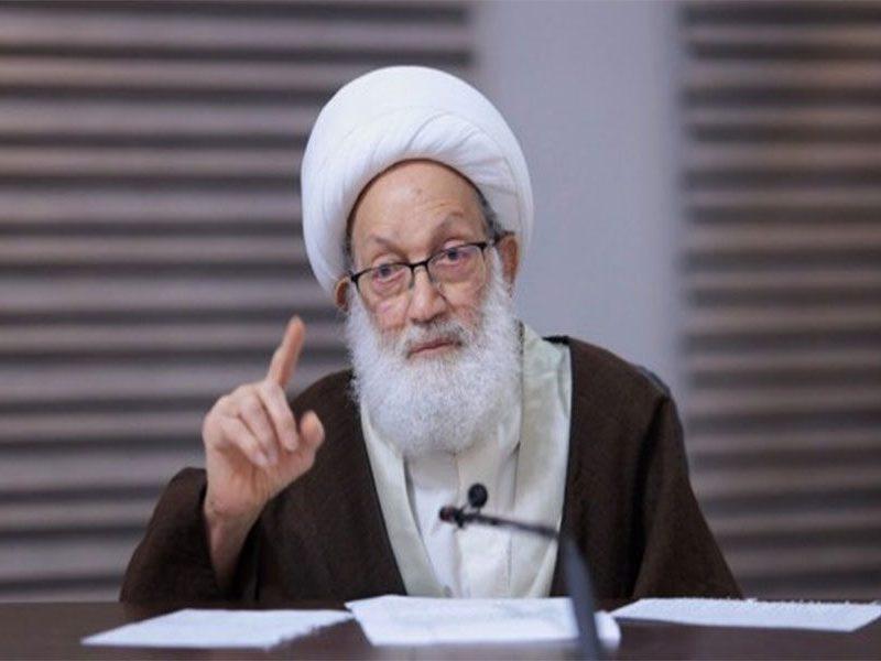 شیخ عیسی قاسم: هیچ عاقلی نمی‌تواند ایران را به دلیل دفاع از خود در برابر تجاوز سرزنش کند