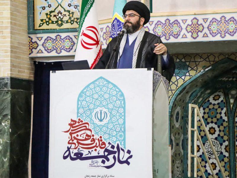 امام جمعه زنجان: تولیدکنندگان یاریگران دولت در جنگ اقتصادی هستند